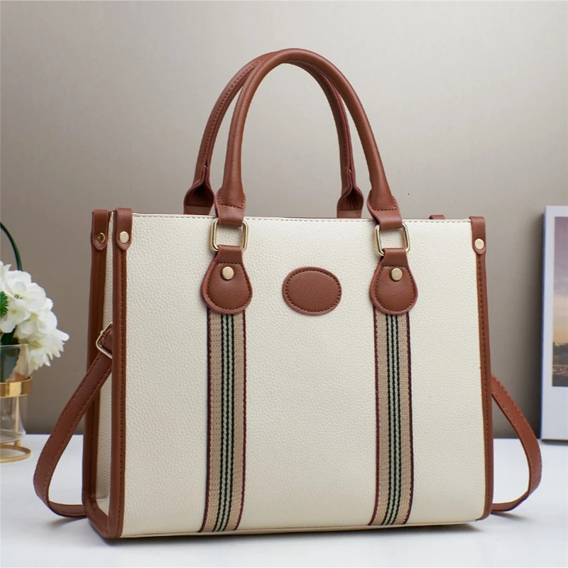 Fashion Womens Handbag for Women High Quality PU Leather Crossbody Bag Ladies Tote Bag Purse Solid Color Messenger Sac A Main 251211