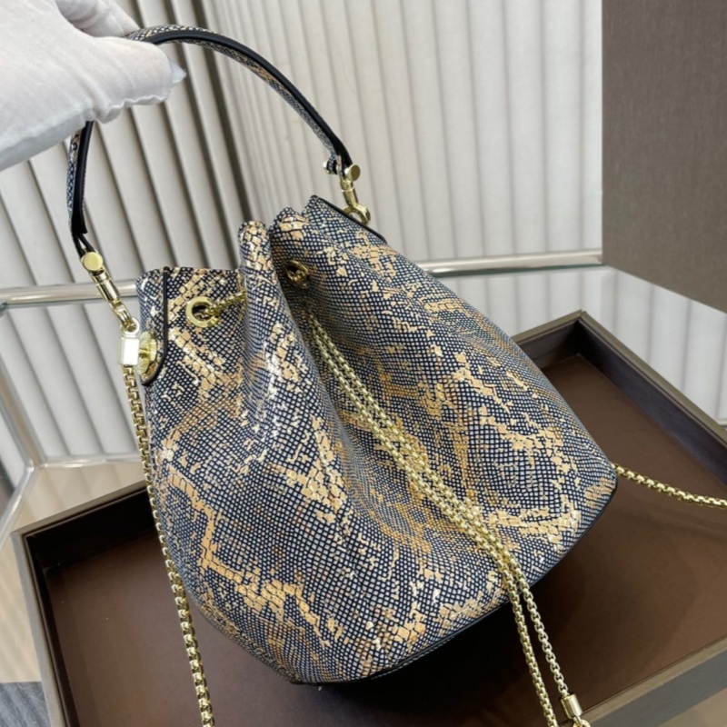 Bucket bag top designer bag genuine leather handbag high-quality women's crossbody bag classic drawstring bag practical commuting bag retro sho