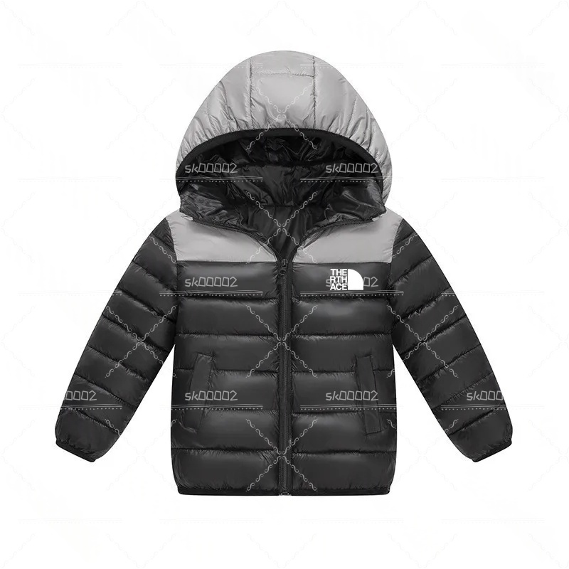 2026 New Designer Coat Children Clothes Boys Girls Baby Luxury Puffer Clothing Tops Cotton Outwear Color Blocked Down Jacket Kids Playglobe