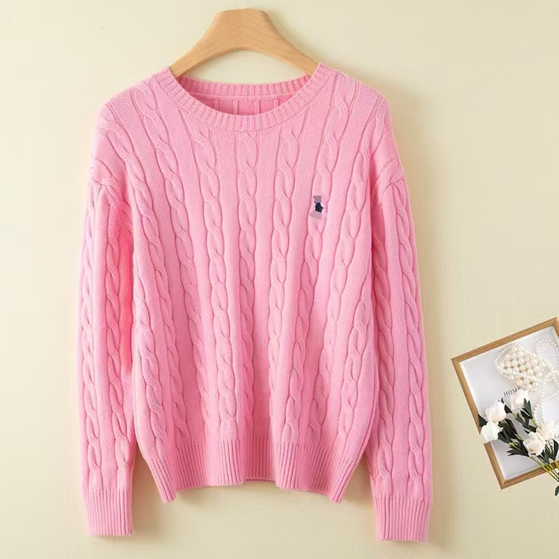 sweater men designer sweater women cashmere sweater women men quarter zip sweaters mens crewneck sweater pony embroidery vintage sweater half zipper