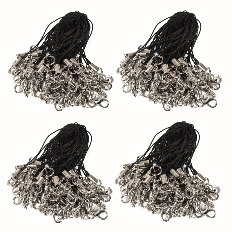 Minimum purchase of 4. DIY Free shipping Jewelry Accessories Lobster Clasp Lanyard Pendant Rope Phone Chain Hand Strap New In Stock Wholesale