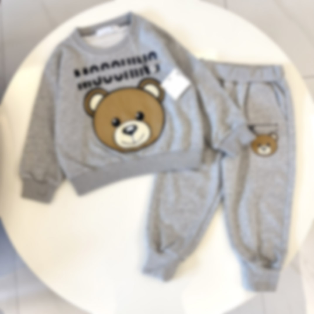 Boys Girls Designer Clothes Baby Pullover Hoodies Two Piece Plush Set Kids Luxury Tracksuits Children Hooded Pants Sweatershirt Hoodie Big Kid Toddl