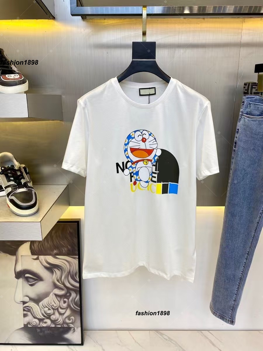 designer t shirt designer mens and womens t shirt summer round neck Thick Cotton Embroidered T-shirt Fashion Design shirt