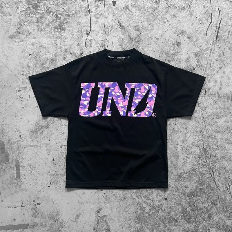 American Summer Fashion Colorful Letter Print Casual Short-sleeved Men Street Hip-hop Harajuku Y2K Retro Punk Loose T-shirt 251211