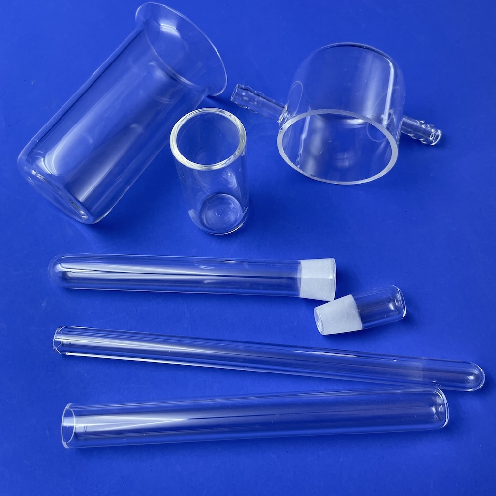 Customized Size One End Closed Quartz Tube Clear Quartz Tube Heat Resistant Quartz Glass Tube-image-1088352856