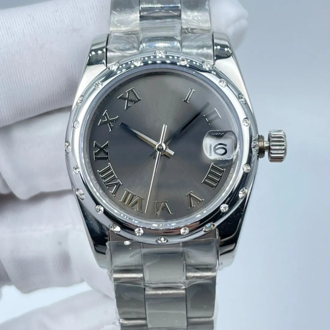 U1 Top-grade AAA Watch High Quality Women 31mm Designer Watches Automatic Mechanical Movement Gold Stainless Steel Woman Diamond Bezel Ladies Wristw