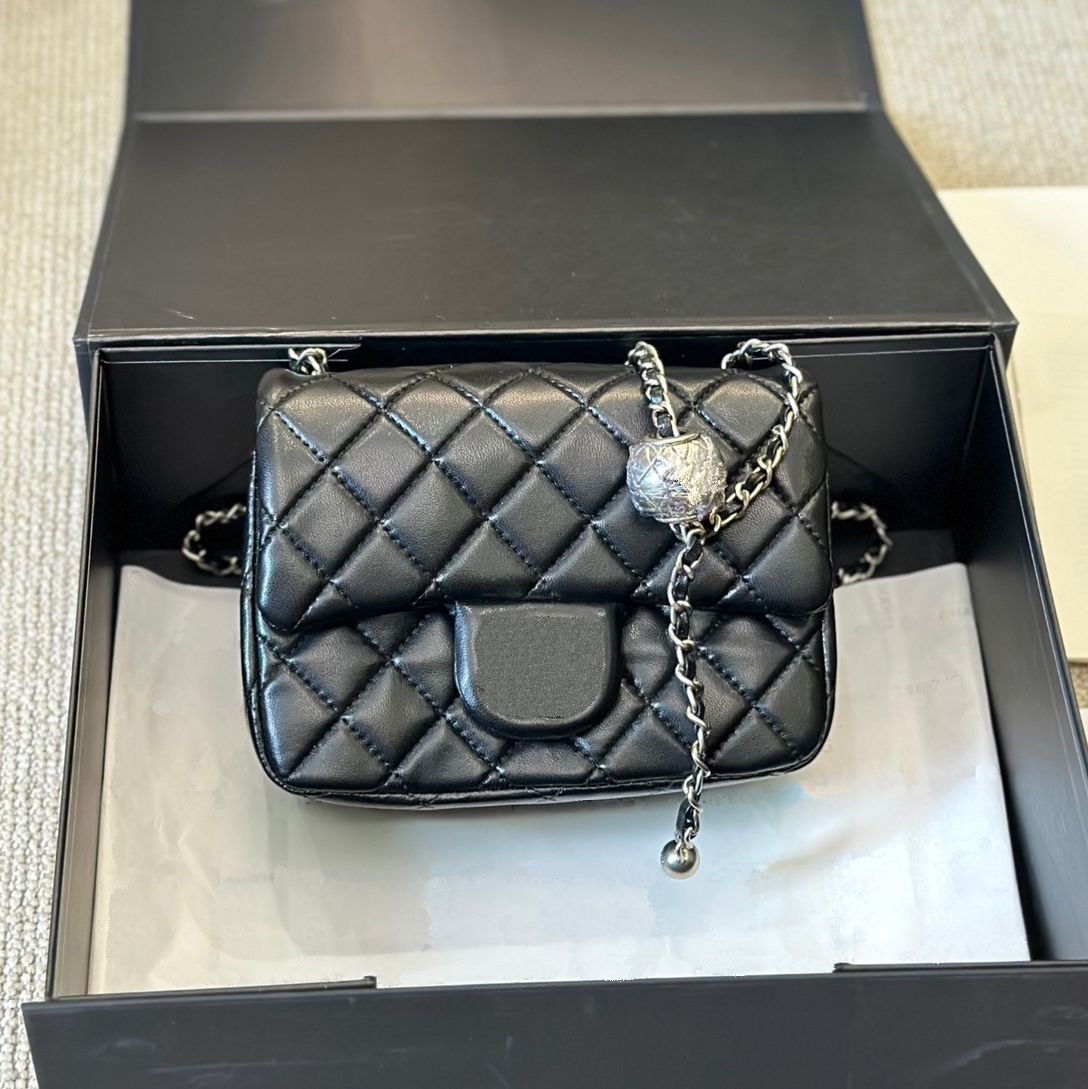 Designer Shoulder Bags Chain Bag Shiny Gold Bag Silver Clutch Flap Handbag Totes Bag Luxury Wallets Leather Purse Women Crossbody Bag Woven Chain Ba