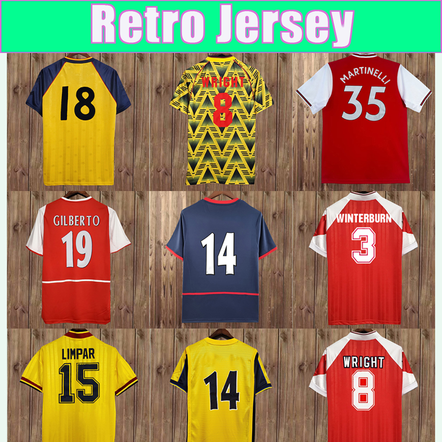 1988 2020 BERGKAMP Mens Retro Soccer Jerseys GILBERTO REYES FABREGAS ROSICKY ALEXIS ARTETA VIEIRA PIRES EDU Home Away Vintage Football Shirts-image-976061077