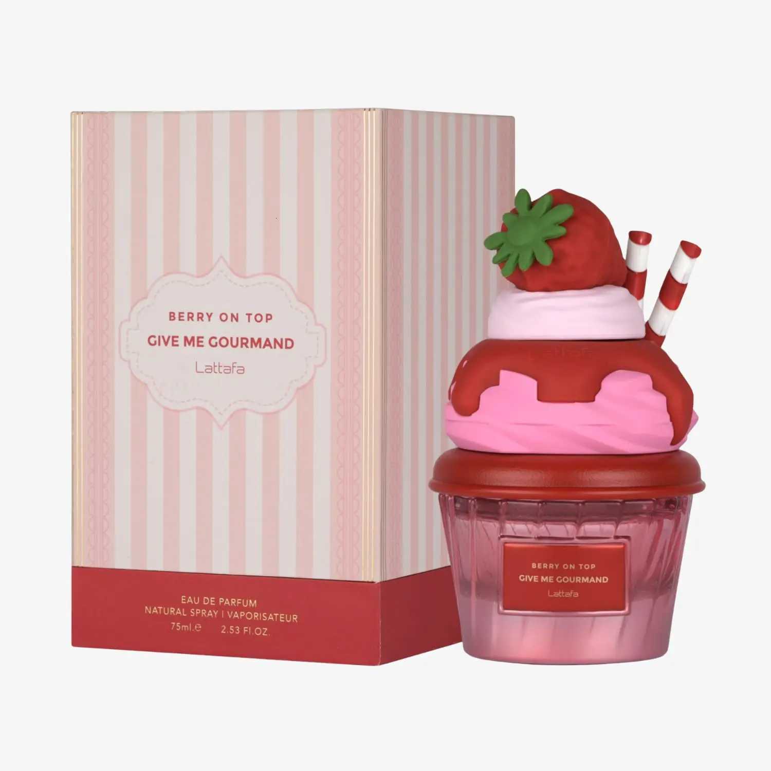 Berry On Top Eau de Parfum Give Me Gourmand Collection Fruity Berry Vanilla Cream Scent Spray Form 75ml M251215-image-1088455085