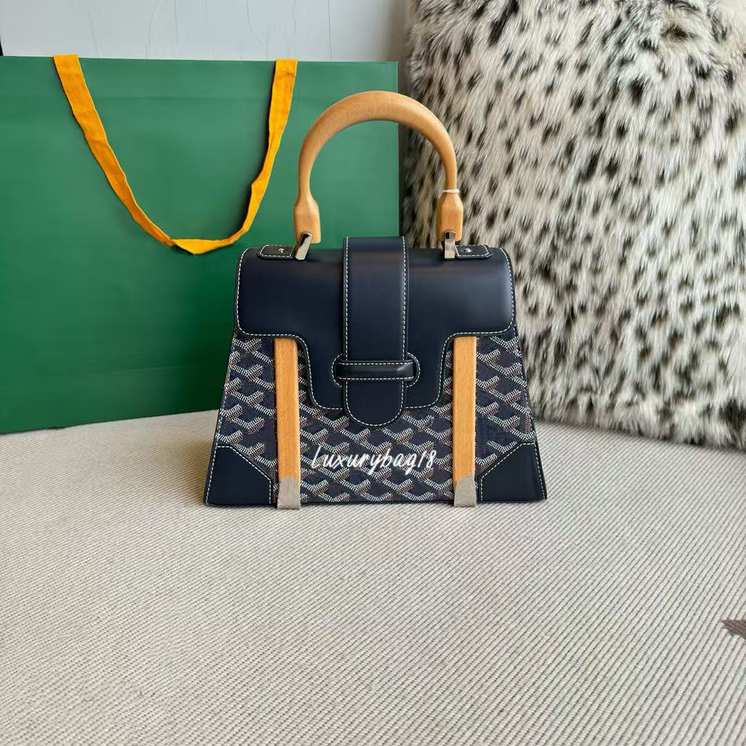 10A premium designer bag womens handbag luxury bag with wooden handle shoulder backpack crossbody bag fashion shoulder bag gift box