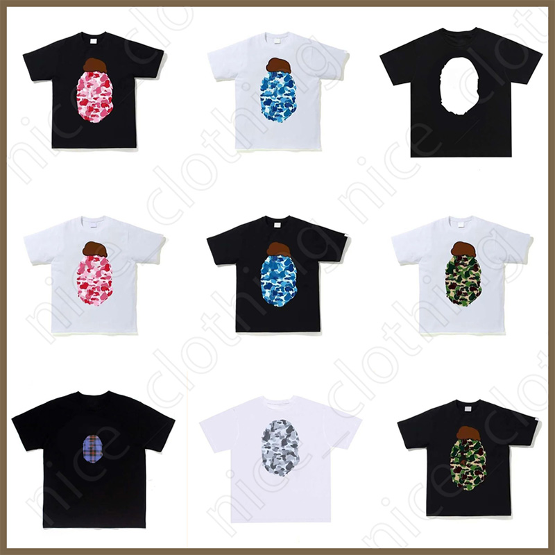 Designer T Shirt High Street Graphic T Shirts For Men Summe Bapestshirtsr Mans Womens Short Sleeve Summer Casual Streetwear Tops Clothing