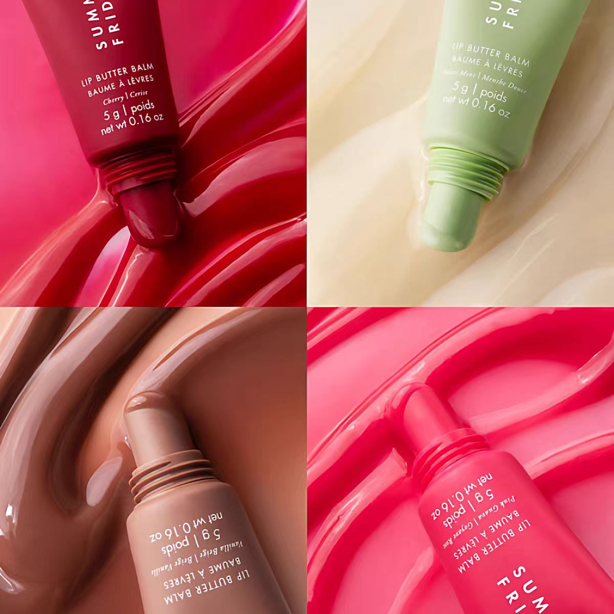 Sales Balm 12 colors toasted marshmallow Pink Guava iced coffee Hot cocoa Liquid Lipstick moisturizes Smooth Lips Glaze Lip Gloss Oil Jelly pink-image-1111411606
