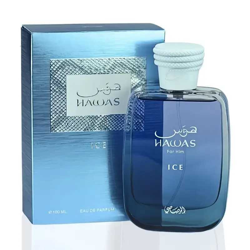 RASASI Hawas Mens Ice EDP -100ml 34 oz long-lasting fragrance M251215-image-1088455433