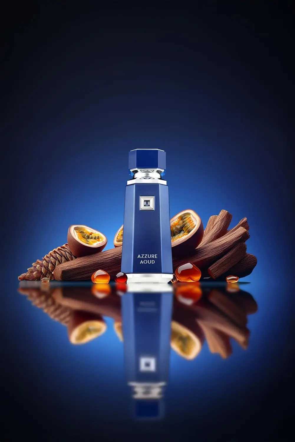 French Avenue By Fragrance World - Azzure Aoud - Eau de Parfum - Perfume para homens 100 ml M251215-image-1088455131