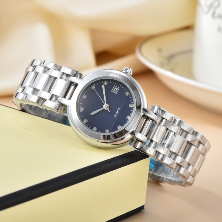2025 Femmes de luxe LONGNSlity Montre PRIMALUNALity Diamant Quartz Mouvement Bracelet en acier inoxydable Verre Saphir Étanche Montres-bracelets