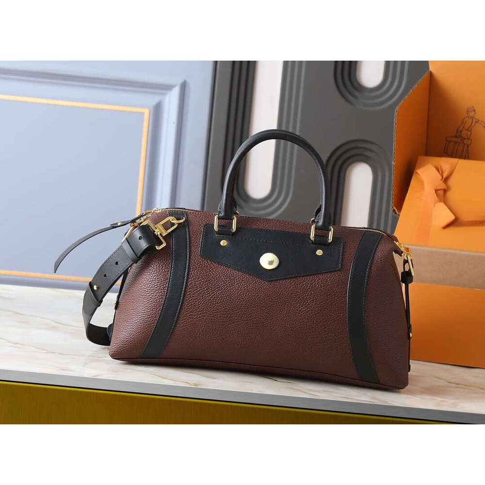 M26563 M14702 designer bag light luxury genuine leather casual shoulder bag high-quality vintage large capacity handbag for woman