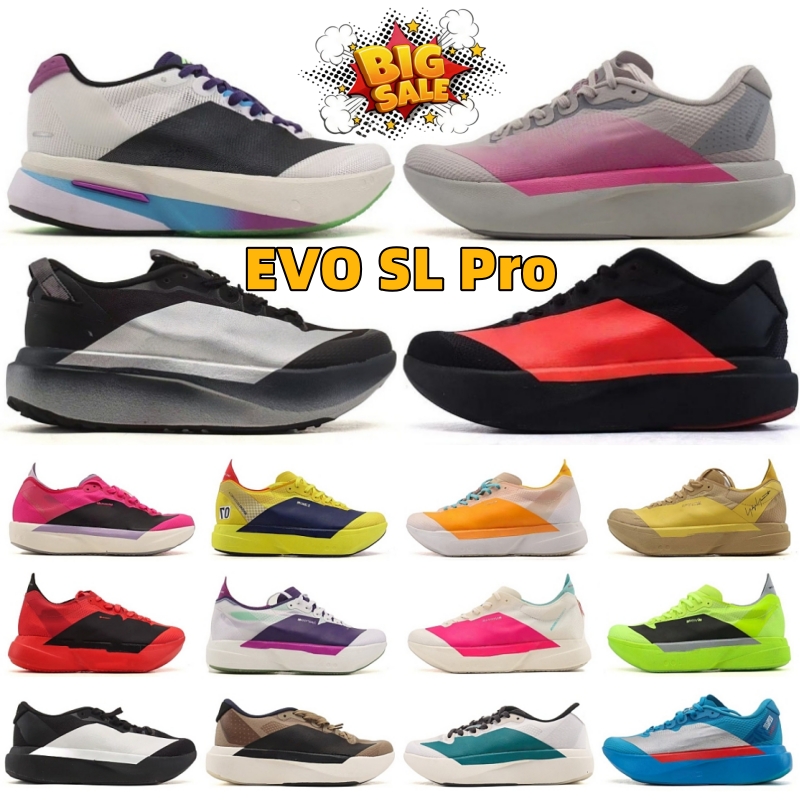 Designer Trainers EVO Men Women ZERO EVO SL Running Shoes Black White Green Blue Red Fashion Sneakers Low Outdoor Sports Shoes Half Big Size
