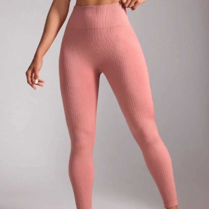Womens high waisted slim fit yoga pants for exercise fitness running and yoga sports pants G251215-image-1088460439