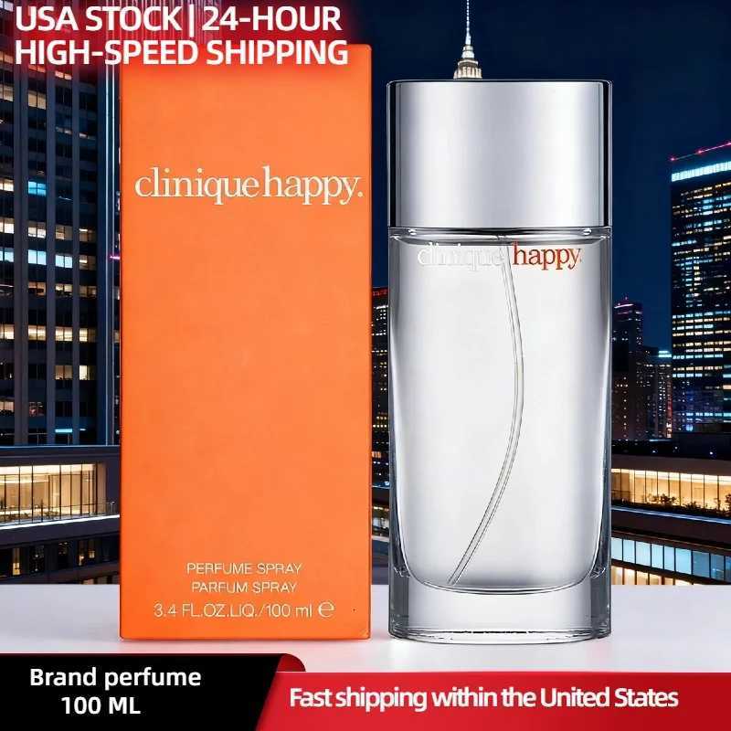 Happy EDP Perfume for Women Citrus Scent for Day OfficeJoyful Floral FragranceLong Lasting Mood Booster free shiping M251215-image-1088454877
