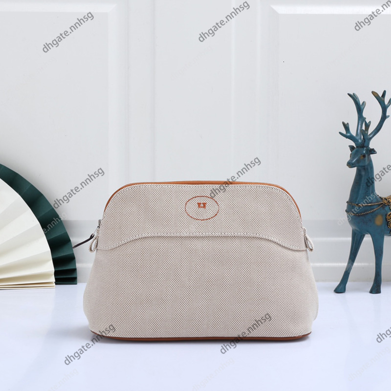 Designer bag, shell bag, toiletry bag, female designer canvas toiletry bag, high-quality sundries bag, mirror quality storage bag, women's and