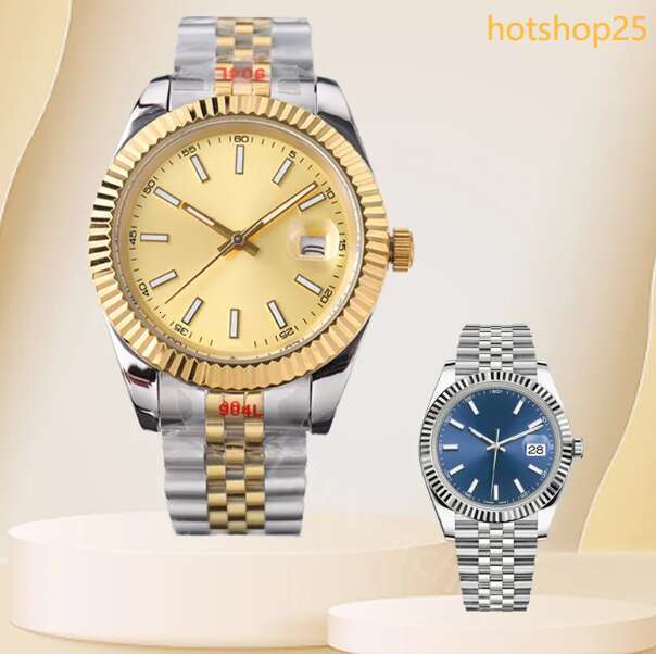 NEW Lady Wrist Mens Watch Designer Automatic Watches Sapphire 41mm Mechanical Stainless Steel Luminous Lovers Montre Fakes Movement Endurance Wristw