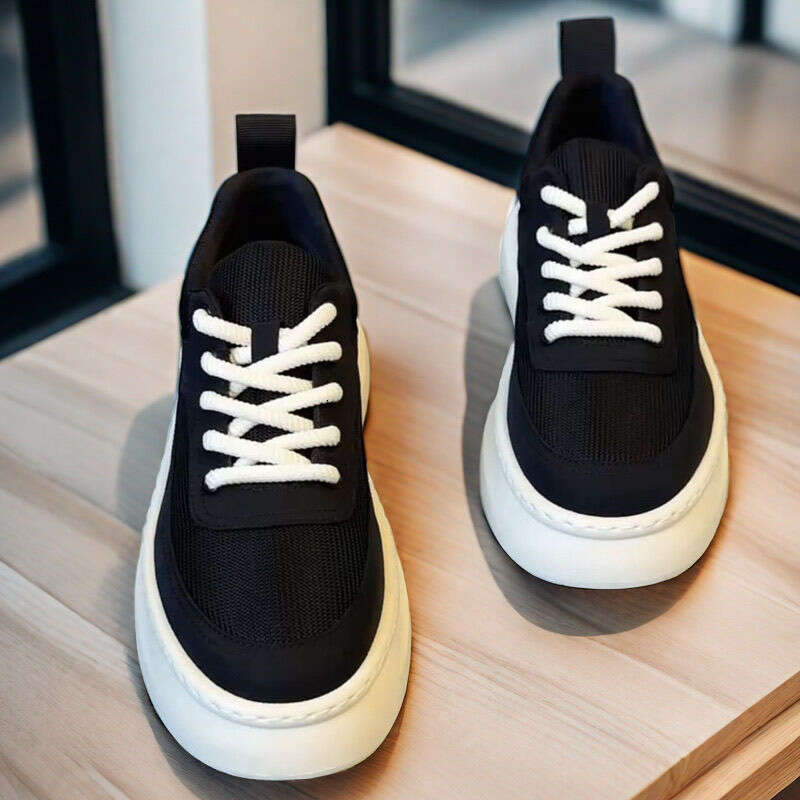 2025 Summer New Mesh Fashion Versatile Comfortable Breathable Internet Celebrity American Style Sneakers Round Toe Sports Casual Men's Shoes