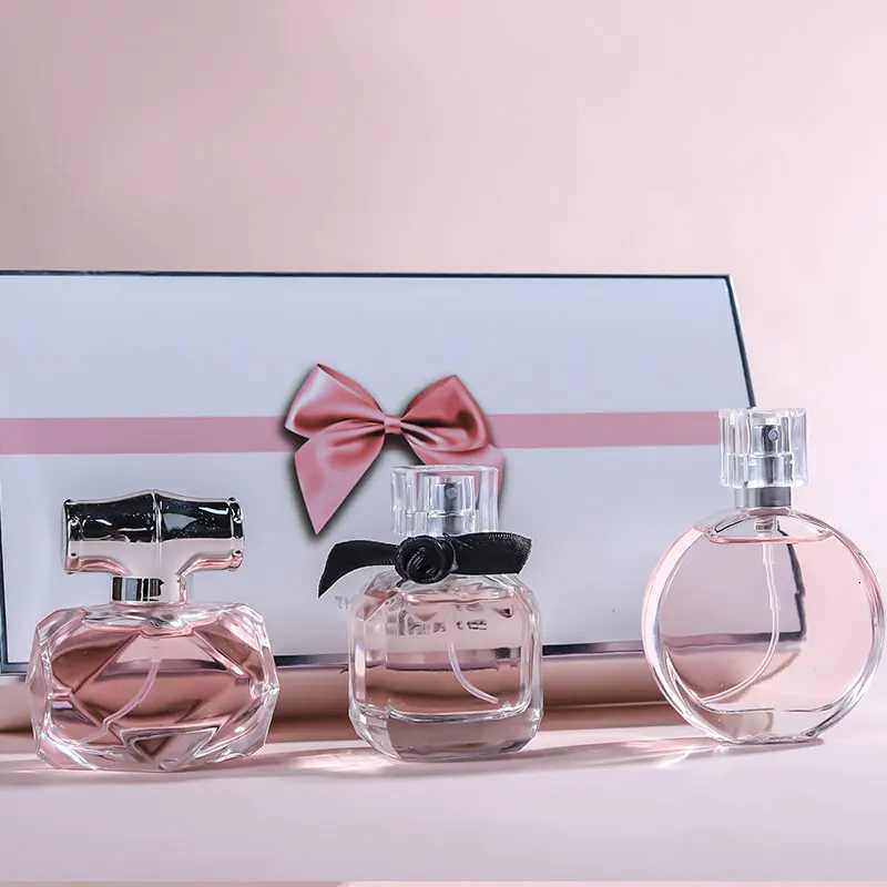 90ML30mlx3PCS Eau De Parfum Gift Box Feminino Spray Light Scent Floral Fruity Chypre Notes LongLasting Women Perfume Set M251215-image-1088455477