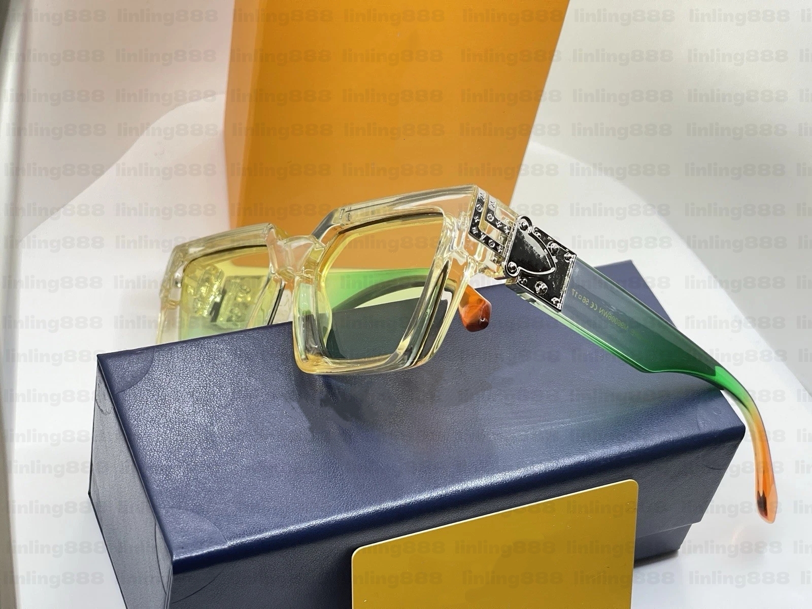 Hommes Designer Lunettes de soleil Outdoor Shades Femmes Vintage Mode classique Millionnaire Luxe Full Frame Sunshade miroir polarisé UV400 Prote