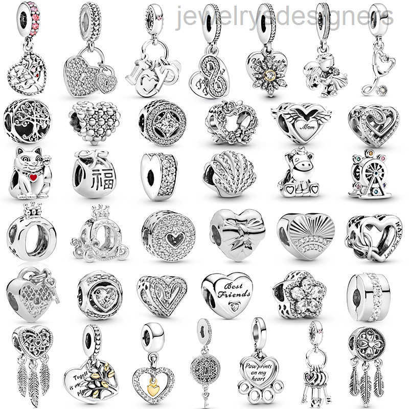 New 925 Sterling Silver Love Mom Crown Charm Beads Pendant for Bracelet Necklace Ladies Mens Jewelry Fashion Accessories Special Offer