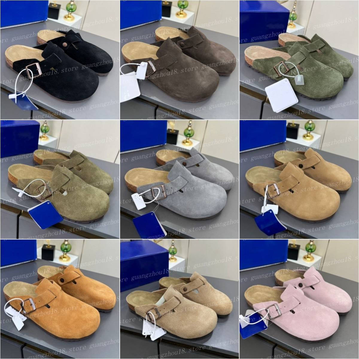 Designer Baotou Birken Shoes Women Men's Outdoor Leisure Style Daily Slippers Fashion Couples' Shoes 31505