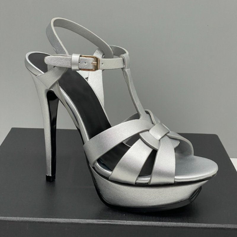 Sandali sexy con tacco alto 14 cm 10 cm Décolleté da donna firmati Eleganti scarpe classiche per eventi nuziali 23