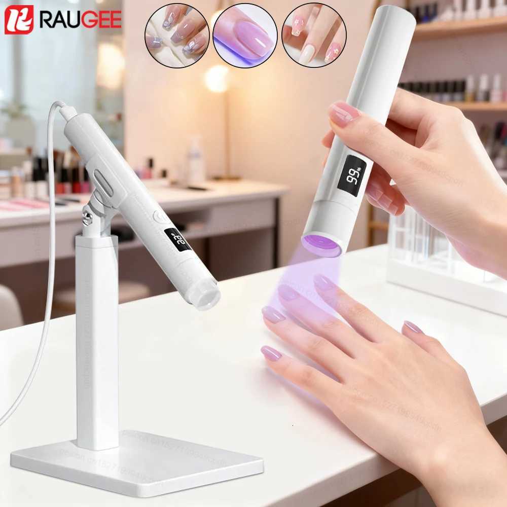 UV LED Nail Lamp Mini Nail Dryer Stand Lamp Handheld Nail Drying Lamp for Nail Art Portable Nail Dryer Stand UV Lamp for NailsT251216-image-1088553511