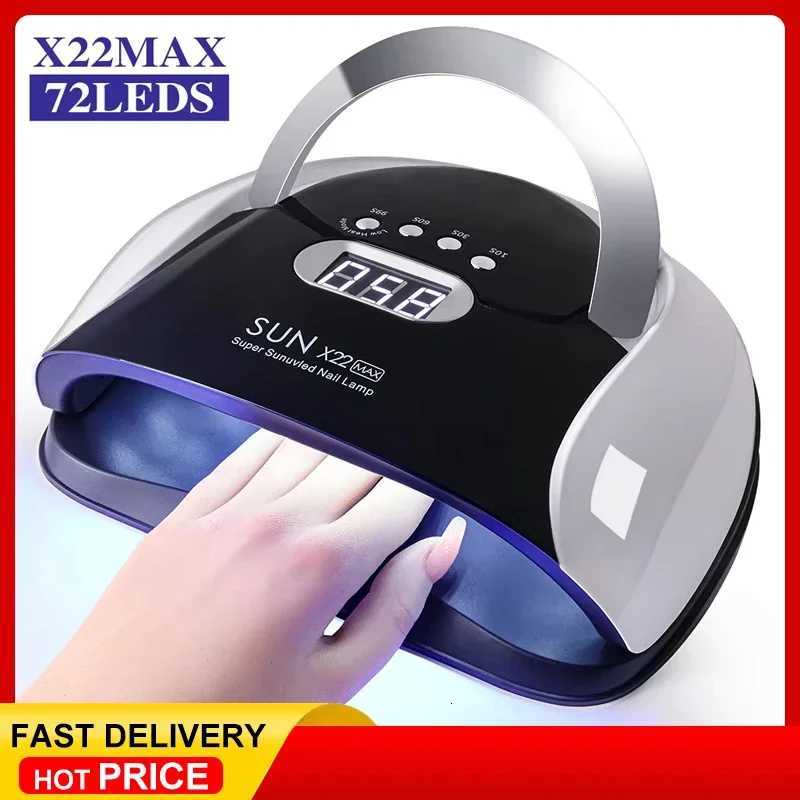 72 LED Nail Art Lamp UV Nail Dryer with Automatic Sensor for Curing Gel Polish Nail Art Machine LightT251216-image-1088552508