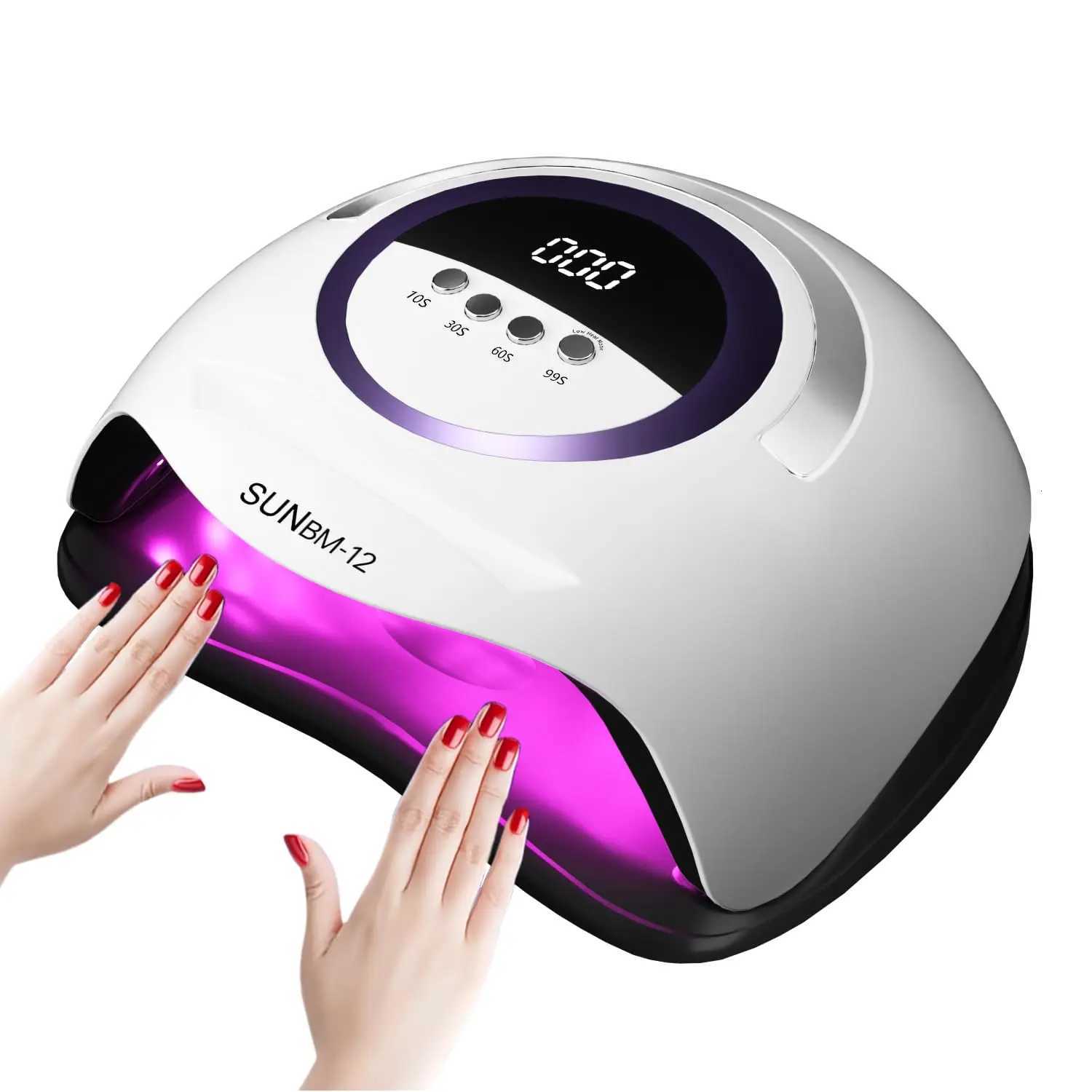 UV LED Nail Lamp Professional Light Dryer for Nails Fast Curing Lamps 72 LEDs Auto Sensor Gel Polish Drying LightsT251216-image-1088552117