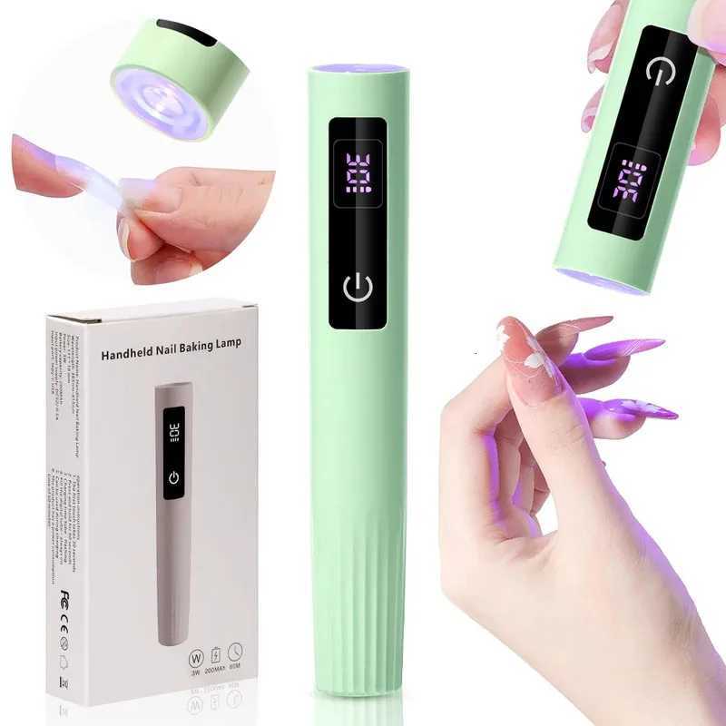 LULAA Nails Lamp Quick Drying Nails Light Nails Dryer Handheld Touchscreen Nails Lamp Nails for Salons Home and Travel UseT251216-image-1088554010