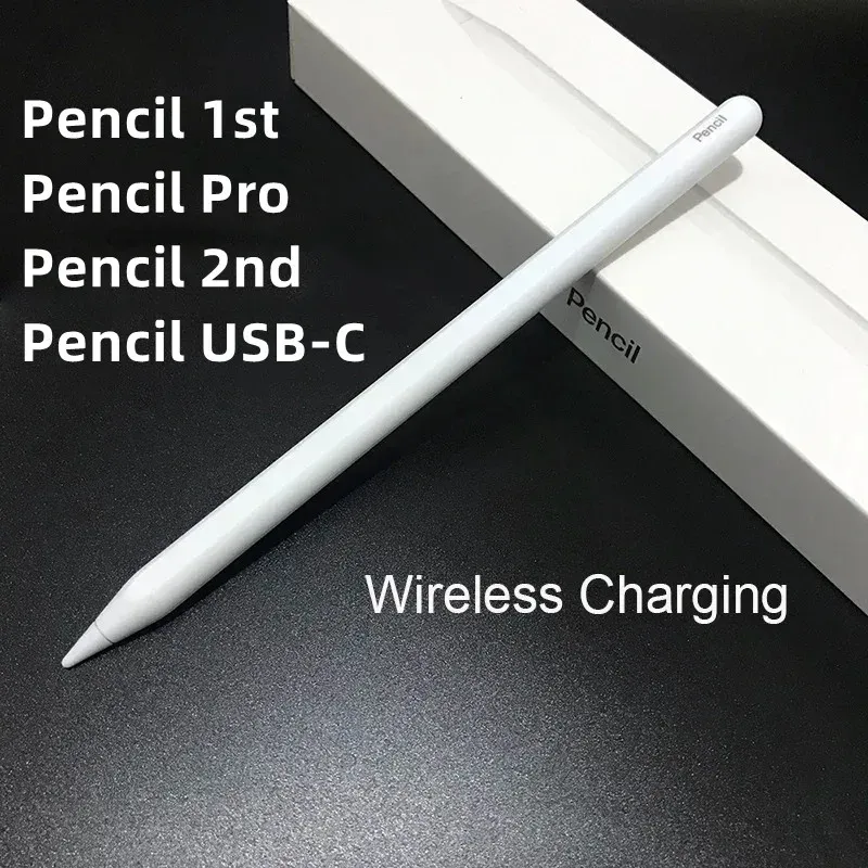 Pencil 2nd Generation With Animated Pop-up Stylus Pen Magnetic Attraction Wireless Charging Pencil 2 Touch Screen Pens for iPad Pro 3rd 11 12.9 M-image-1088593257