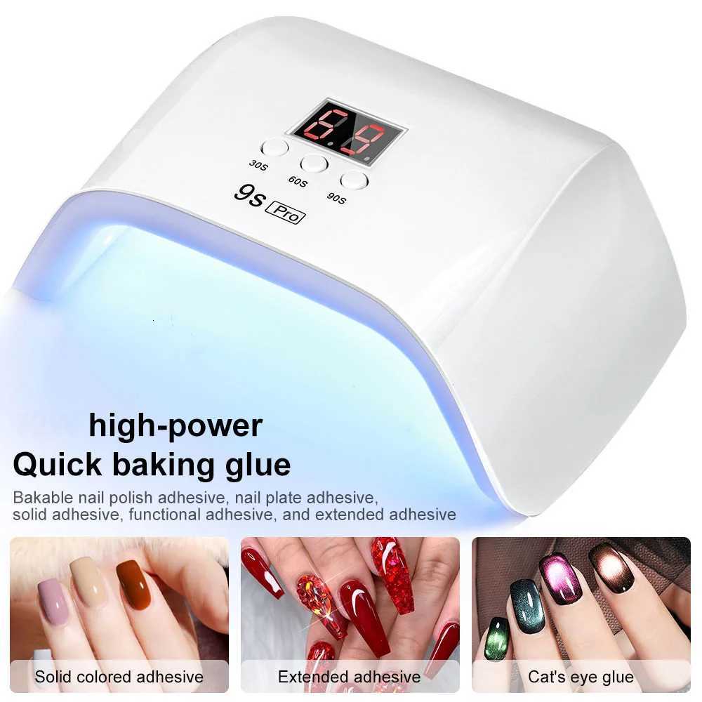 UV Nail Lamp - Fast Drying Powerful Efficient LED Nail Lamp with 3 Timing Settings Infrared Automatic Sensor ProfessionalT251216-image-1088552549