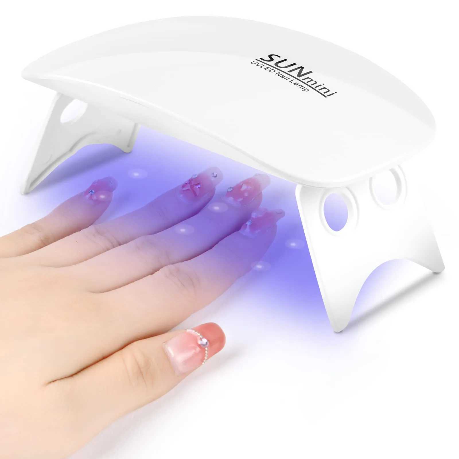 LULAA Mini UV LED Nail Lamp Professional LED Gel Nail Dryer with USB Curing Lamp Nail Art Tool Accessory for Home DIY UseT251216-image-1088553530