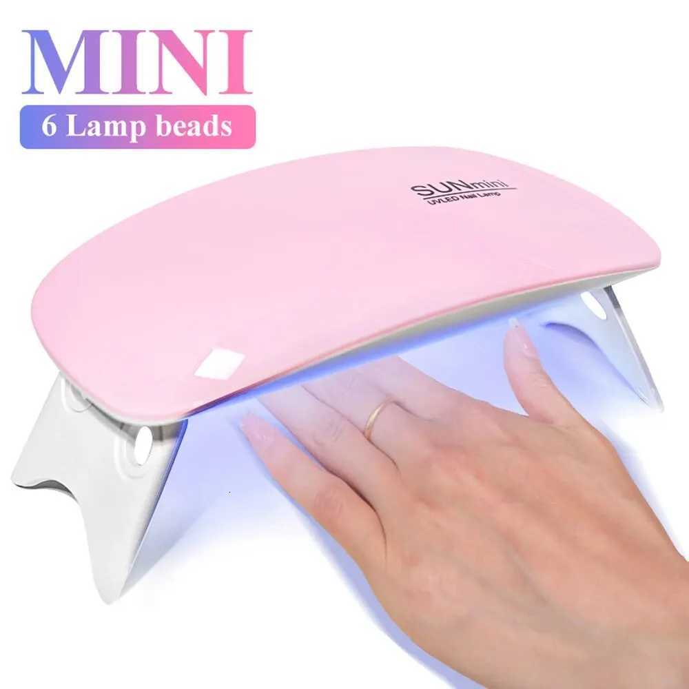 Professional 6W Mini Nail Dryer Machine USB Portable LED UV Manicure Lamp Home Use Nail Lamp For All Nails Drying Polish VarnishT251216-image-1088551829