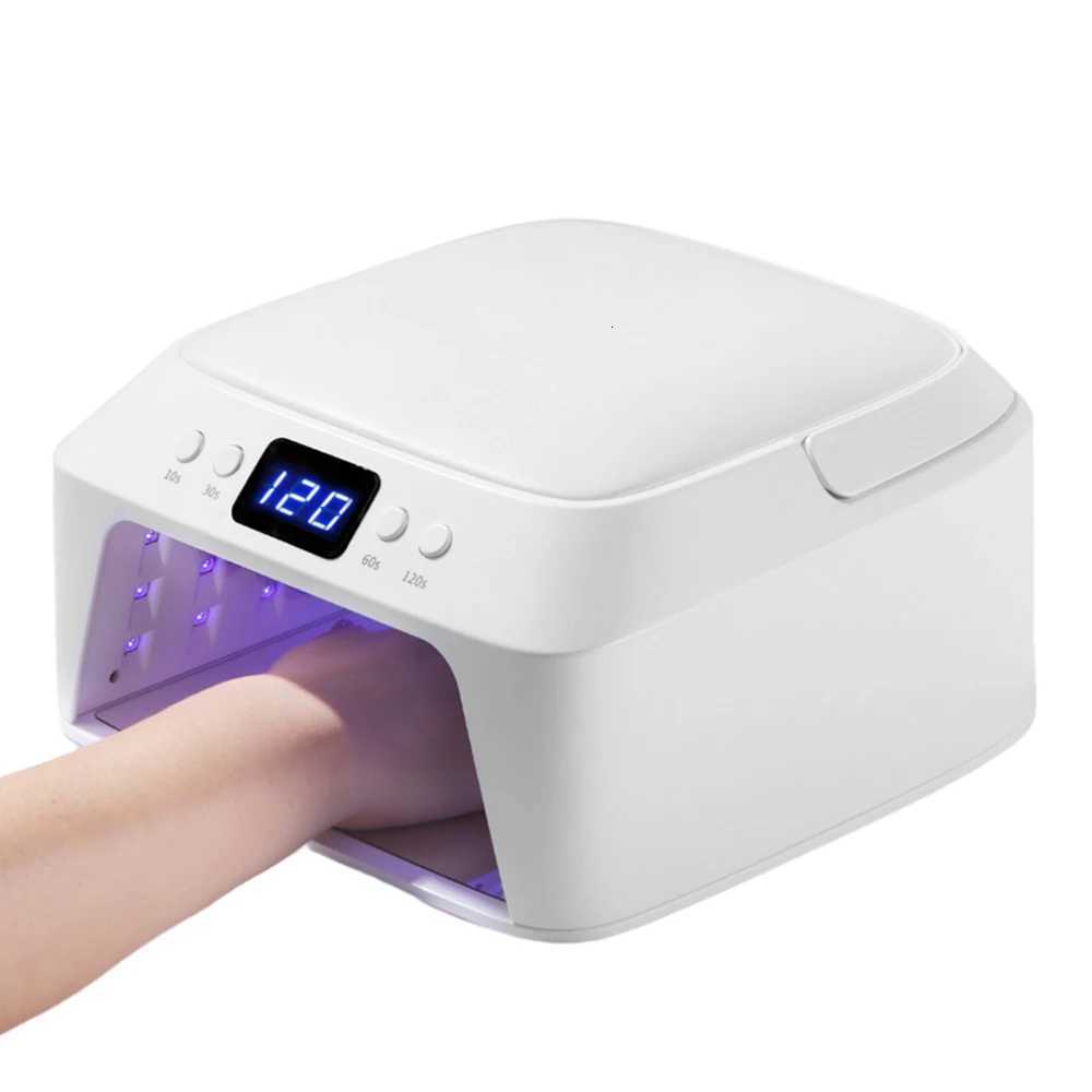 71 LEDs UV Nail Lamp Large Space Nail Dryer with Hand Pillow Smart Sensor 72 W Professional UV Lamp For Nails Manicure PedicureT251216-image-1088553746