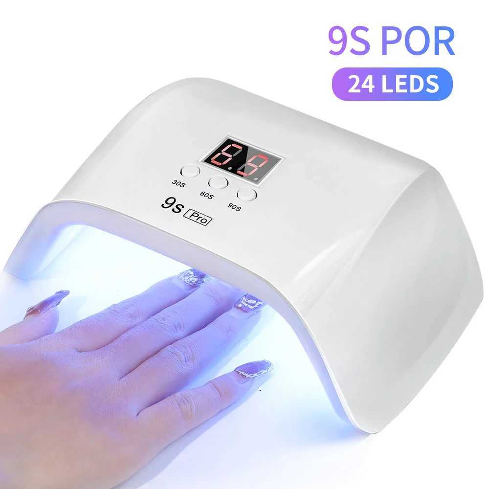 Mini Nail Dryer Machine Portable 24 LED UV Manicure Lamp Home Use Nail Lamp For Drying Polish Varnish With USB CableT251216-image-1088551272