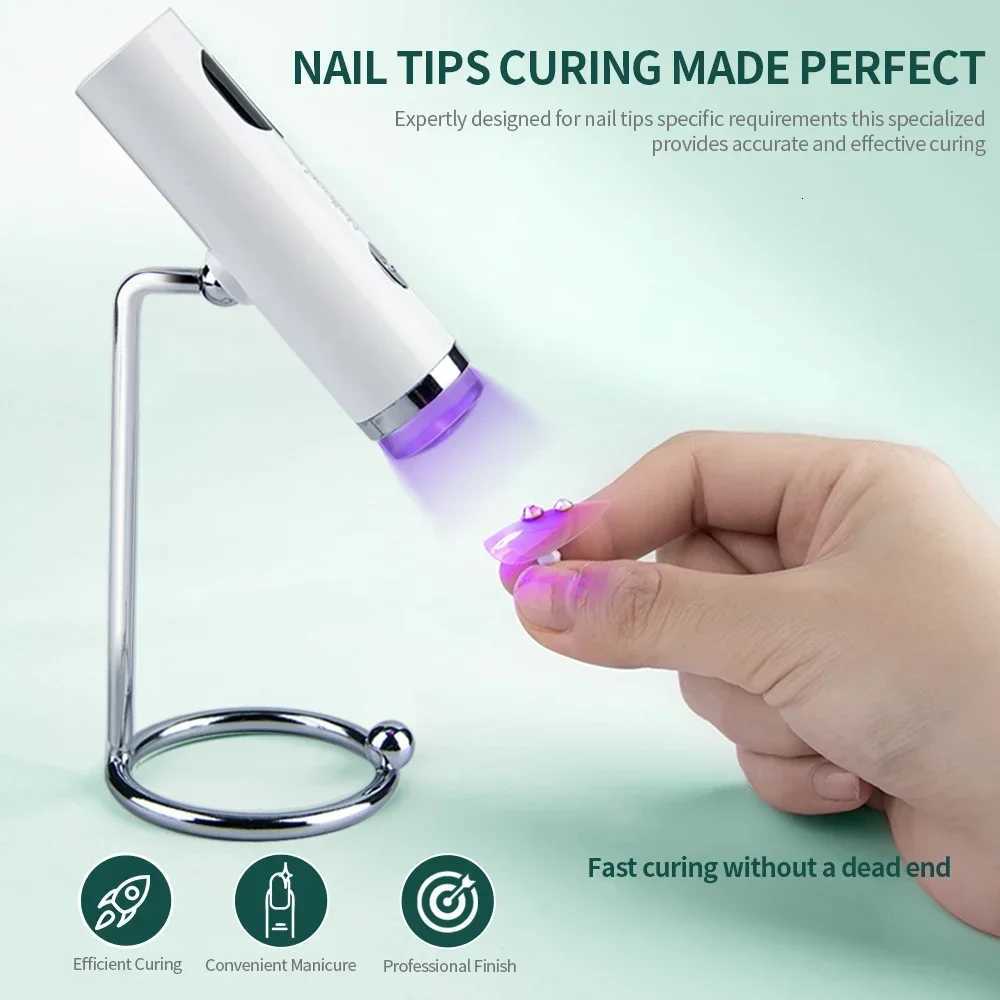 New Nailpop UV Light with Stanp Handheld Mini Nail Cure Lamp with Silicone Stamper Nail Dryer Fast Curing for Gel Polish GlueT251216-image-1088551221