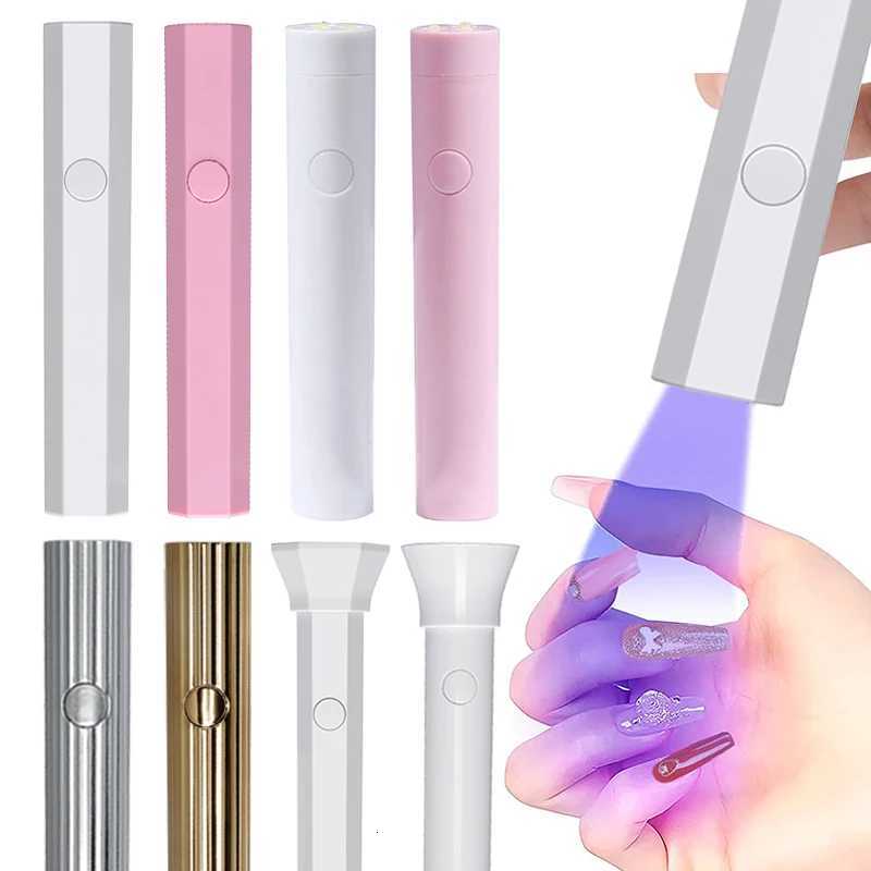 Mini Portable Flashlight Nail Dryer Salon Quick Dry USB Nail Dryer MaChine Professional UV LED Nail Lamp Home Photo ToolsT251216-image-1088551720