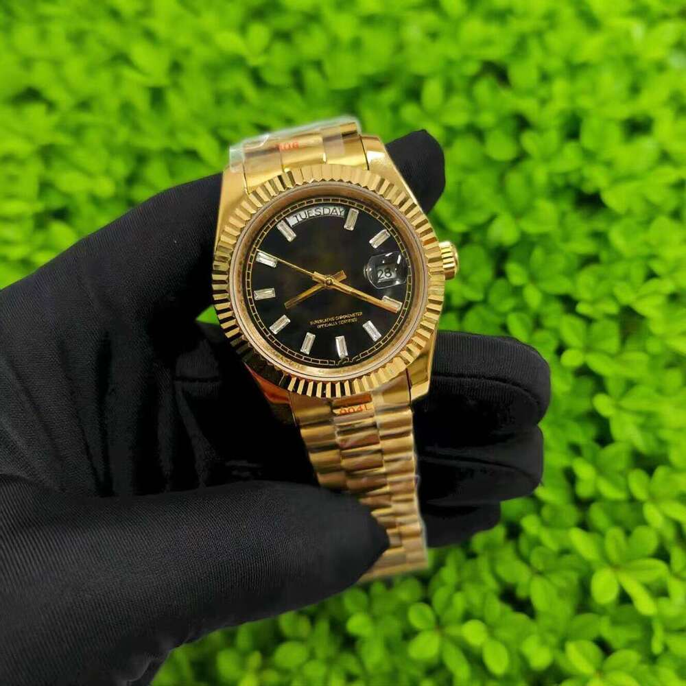 Prix de gros Super propre luxe automatique mécanique 2813 mouvement lumineux 904L acier poignet Relojes montres pour hommes