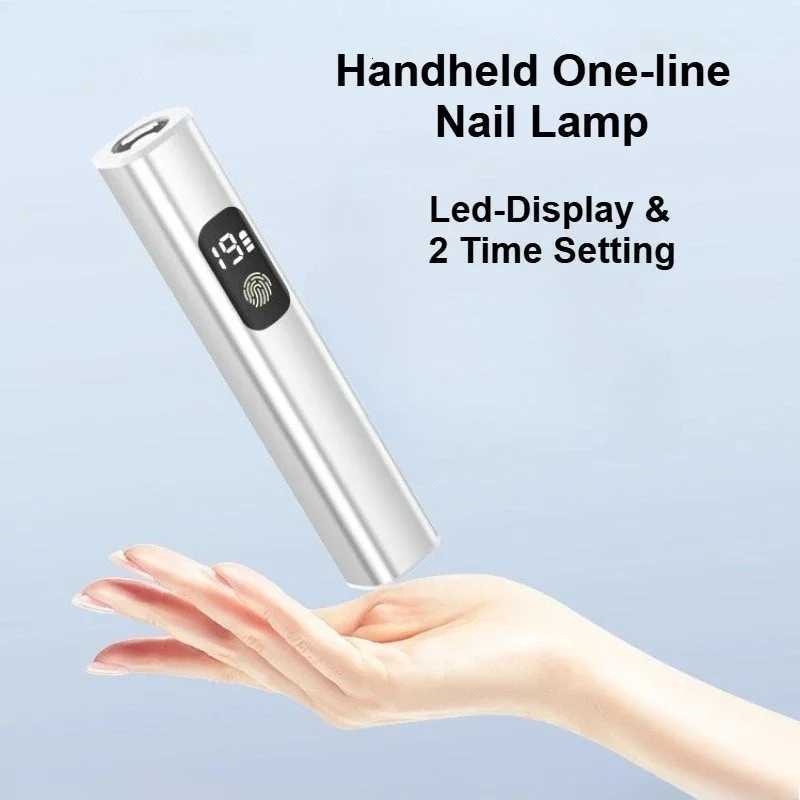 3W 5Colors Portable Quick Dry Nail Dryer Machine Mini UV LED Nail Lamp for HomeSalon Professional Nail Tool with 2Timers SeetingT251216-image-1088553586