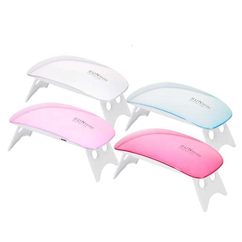 Portable Nail Dryer 6W UV LED Nail Lamp Manicure Apparatus For Gel Nail Polish Nail Art Lamp For Drying Nails Home UseT251216-image-1088551481