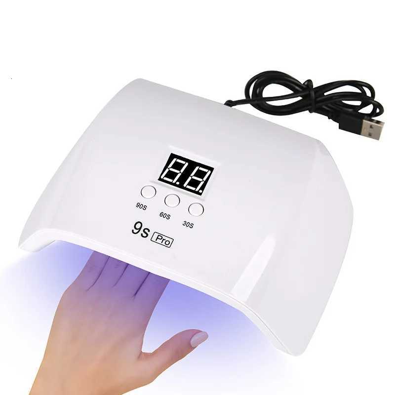 Nail Dryer Machine Portable USB Cable Home Use Nail Lamp For Drying Curing Nails Varnish With 24pcs Beads UV LED LampT251216-image-1088554043