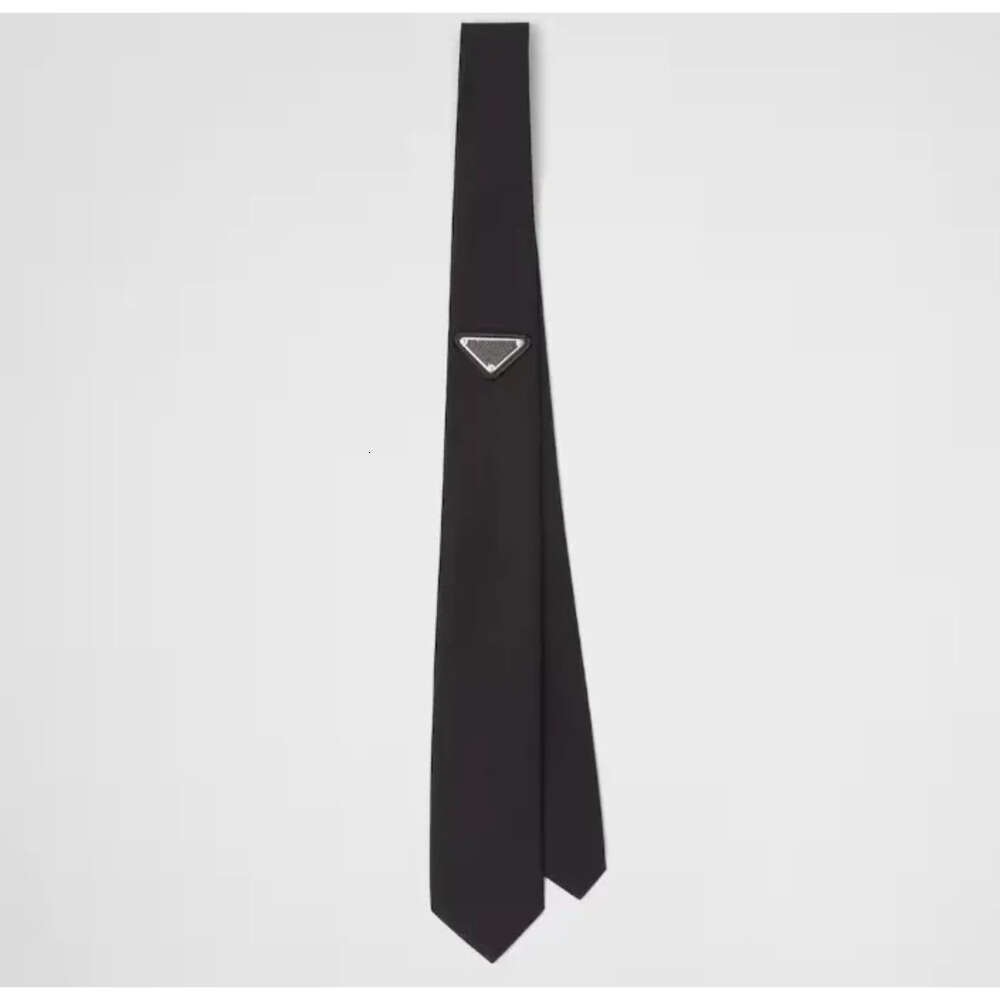 1 Wth BOX Mens Triangle 2 cravate hommes bolo designer hommes adolescent vêtements formels mini 3 dames mode cravate noire