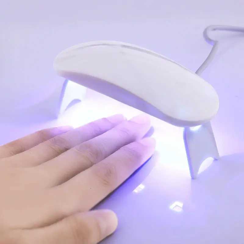 Portable Nail Dryer Lamp UV LED Nail Light For Curing All Gel Polish USB Rechargeable Quick Dry Manicure Machine Nail Art ToolsT251216-image-1088552393