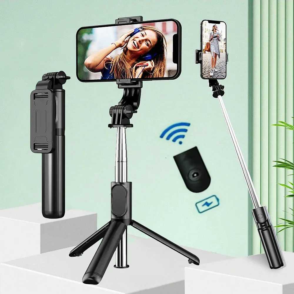 COOL DIER Selfie Stick Wireless Stand with Light Bluetooth Remote Extendable Tripod for iPhone Mobile Phone Streamin G251216-image-1088569444